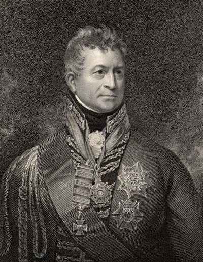 Sir Thomas Picton, engraved by Peltro William Tomkins (1760-1840), from 